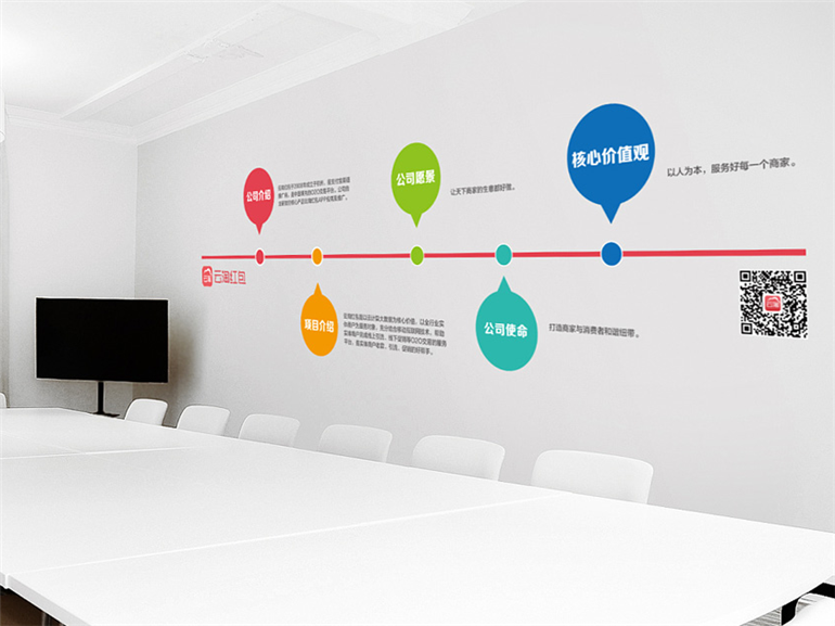 云淘科技文化墻